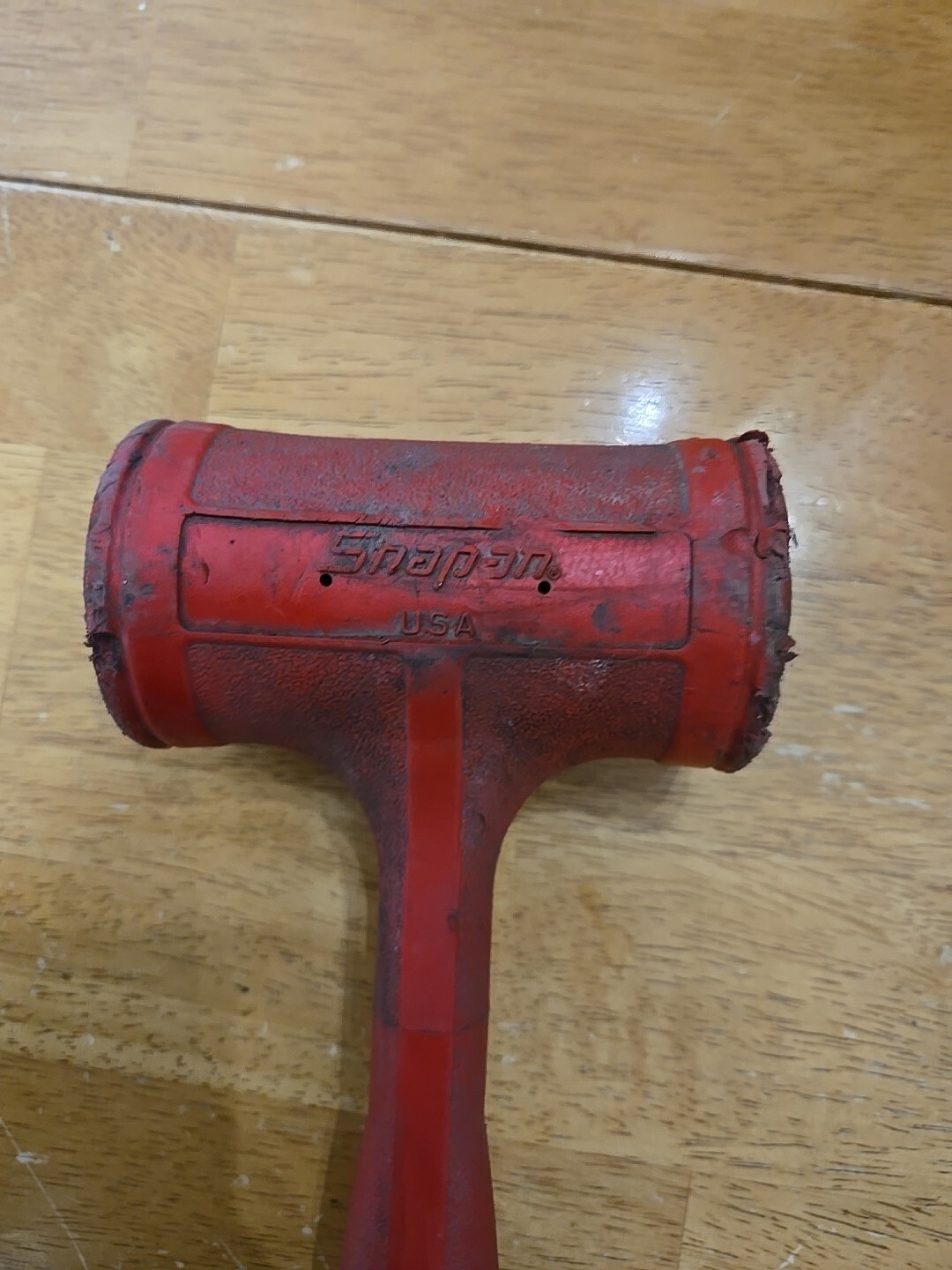 Snap On 15″ 48OZ Soft Grip Dead Blow Hammer Red HBFE48