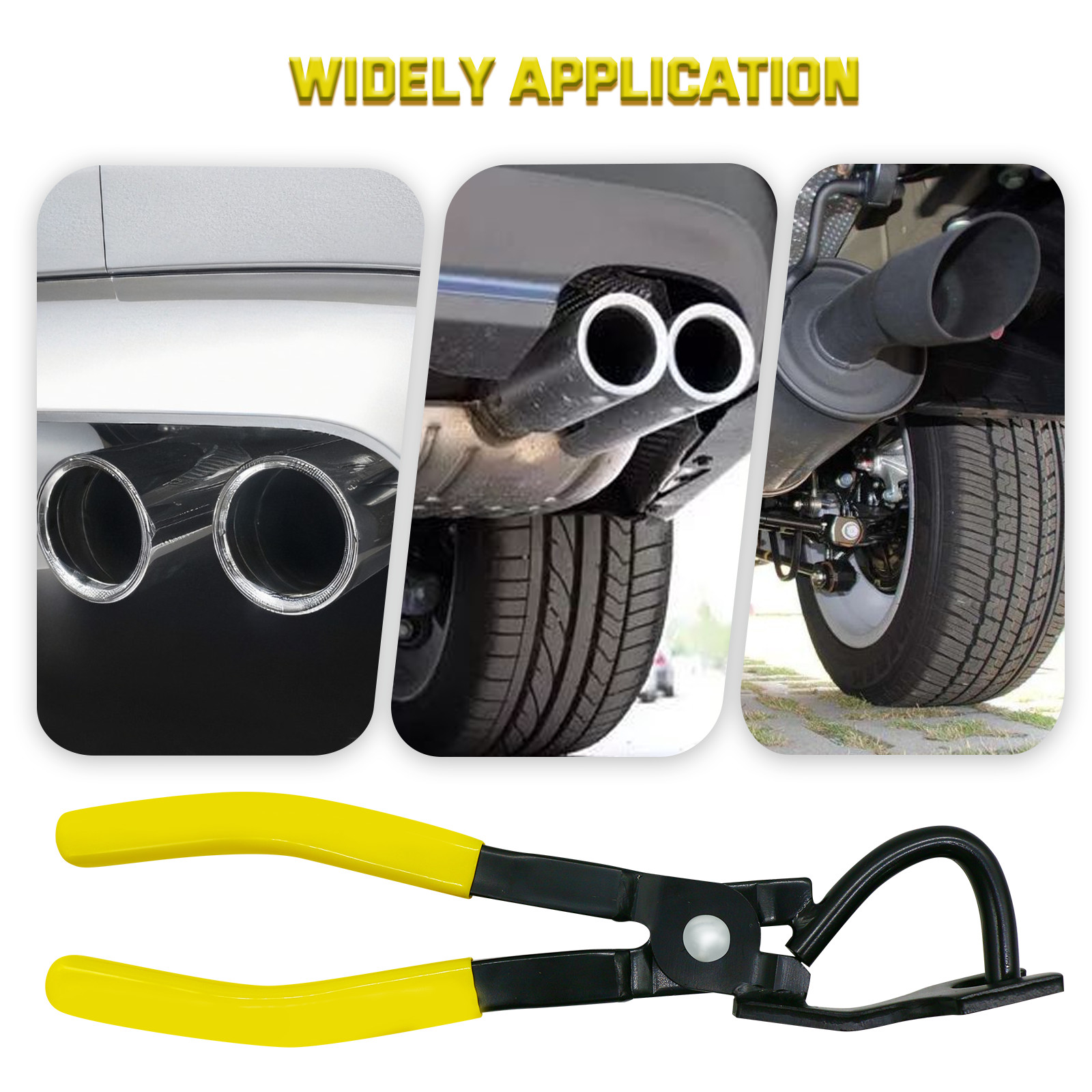 Exhaust Hanger Removal Pliers Grommets Removal Tool Muffler Rubber Hanger Pliers