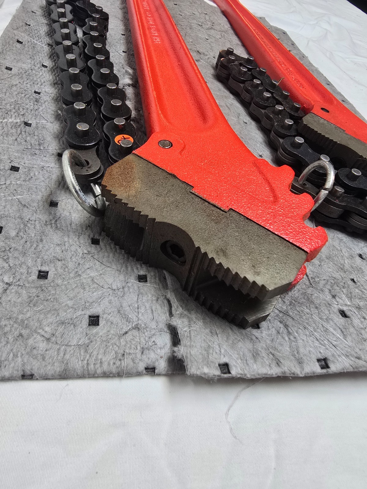 Ridgid chain wrenchs C24 and C18