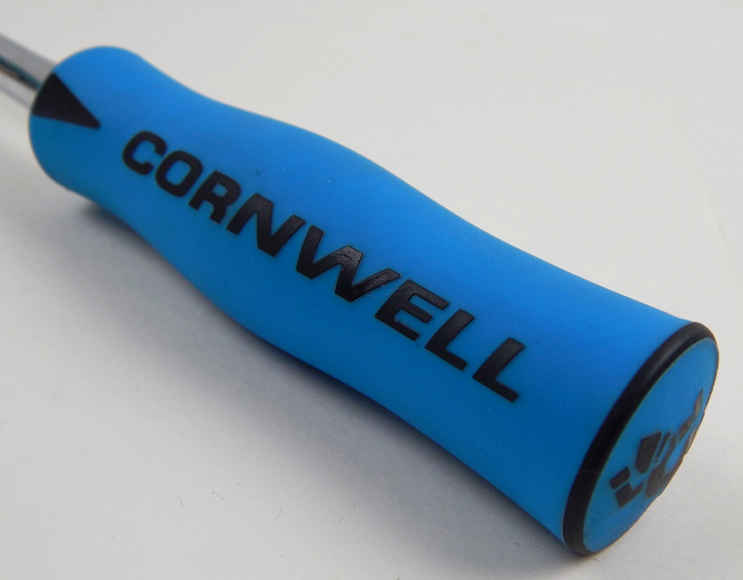 NEW Cornwell Tools USA JRF36HAB 3/8″ Drive BLUE Soft Grip FLEX HEAD Ratchet