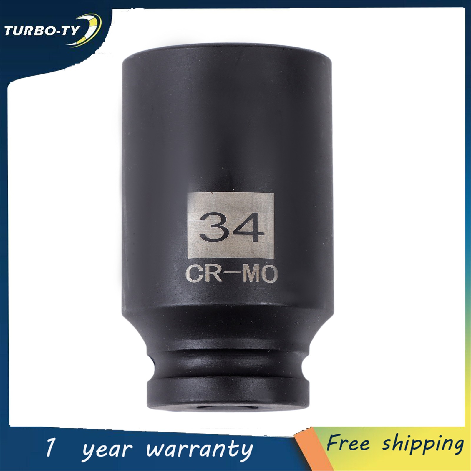 NEW 4pcs 1/2 Drive Deep Spindle Axle Nut Socket Set 30mm 32mm 34mm 36mm 12Point