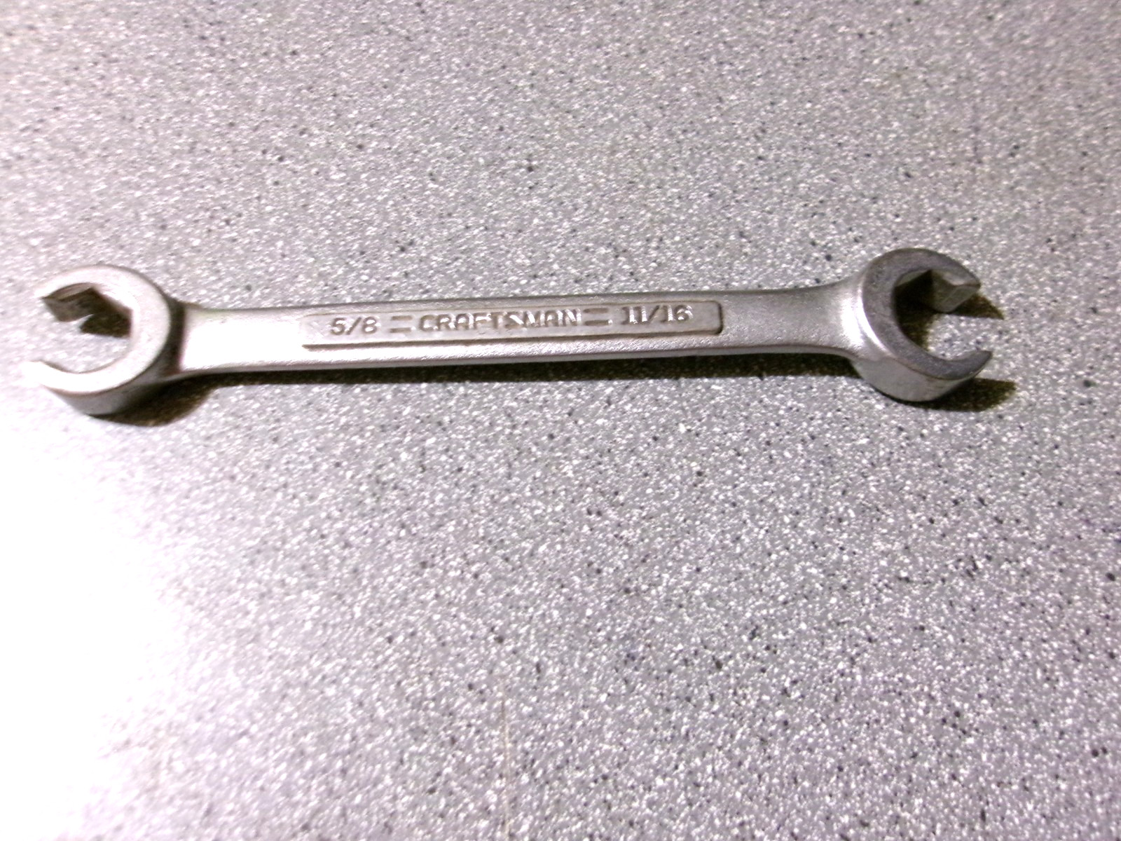 USA Craftsman 44173 5/8″ – 11/16″ Line wrench -V- series VG Condition gco