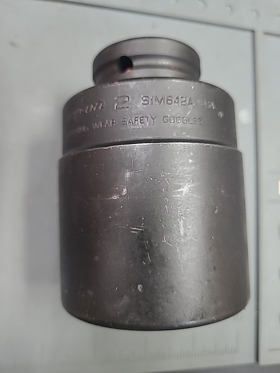 Snap-on Tools SIM642A 3/4″ Drive 6-Point SAE 2″ Deep Impact Socket USA