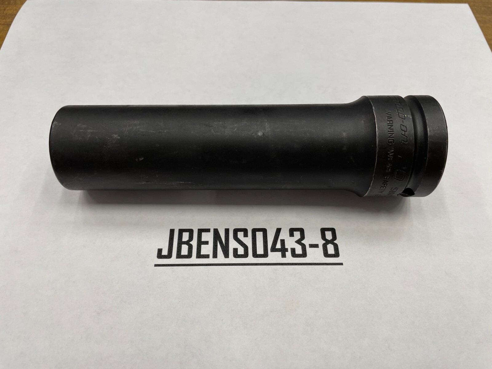 Snap-on Tools NEW 3/4″ Drive 20mm Metric 12pt Double Hex Impact Socket SIMDML202