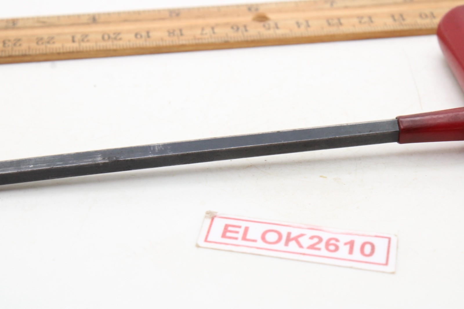 Unbranded 6mm 6 Point Metric Red Rubber Handle Hex Allen Key T Handle USA