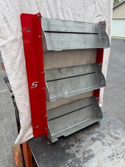 Snap On Tool Truck 3 Shelf Wall Mount Parts Cabinet Dealer Display