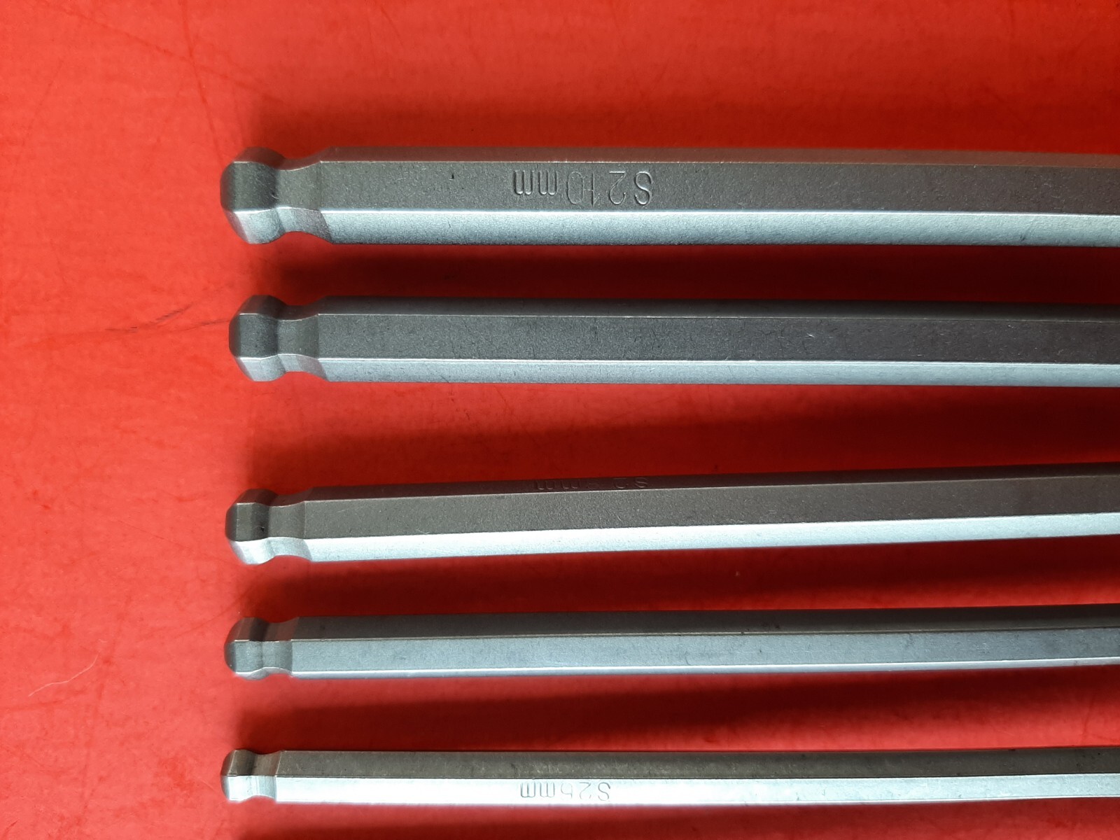 NEW GearWrench 7 Pc Metric Long Ball Hex Socket Driver Set 4-10mm 3/8″ Drive