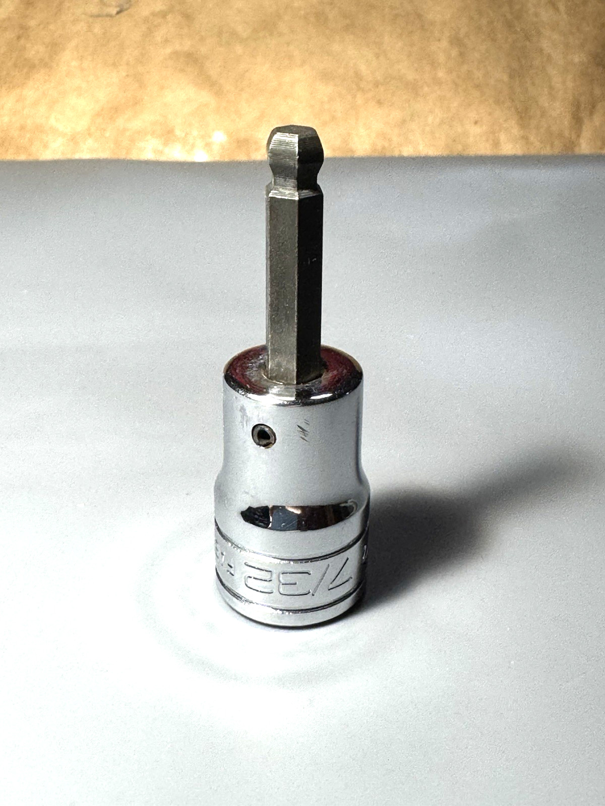 Snap-On Hex Ball Socket Driver – 3/8″ Drive 7/32″ SAE FAB7