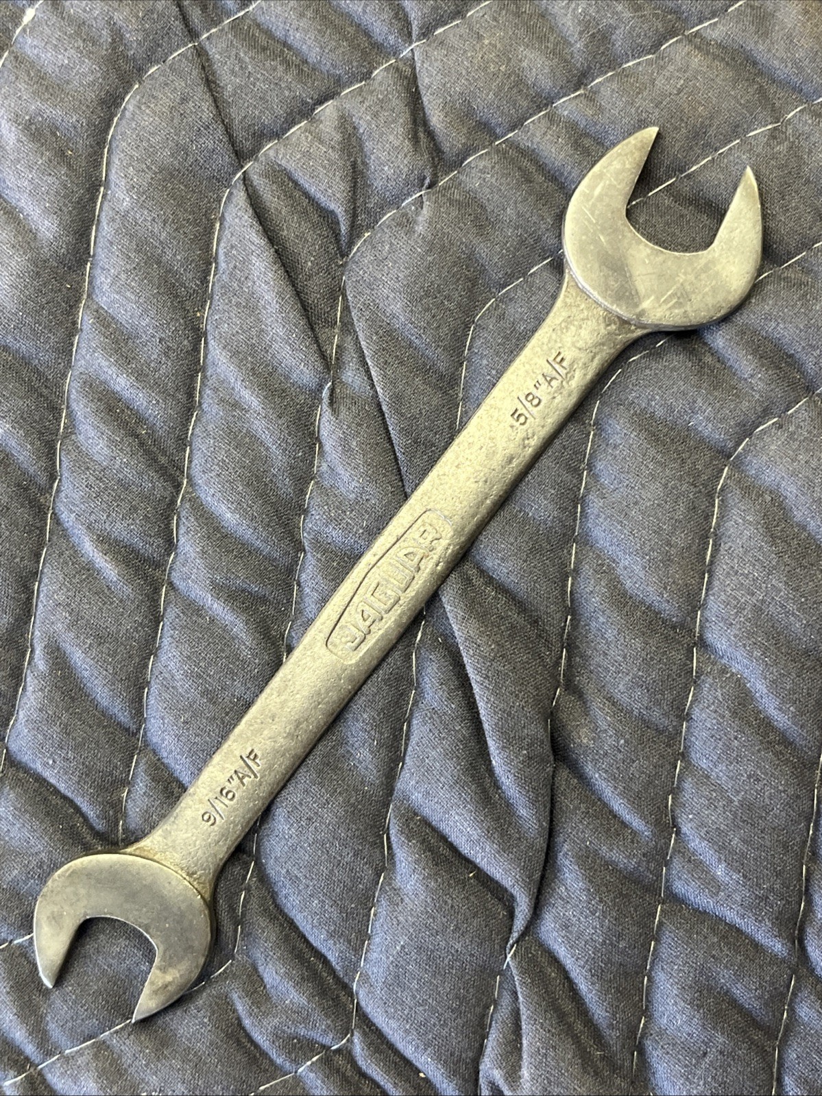 🔥 Vintage Garrington JAGUAR 9/16″ A/F 5/8″ A/F open end wrench