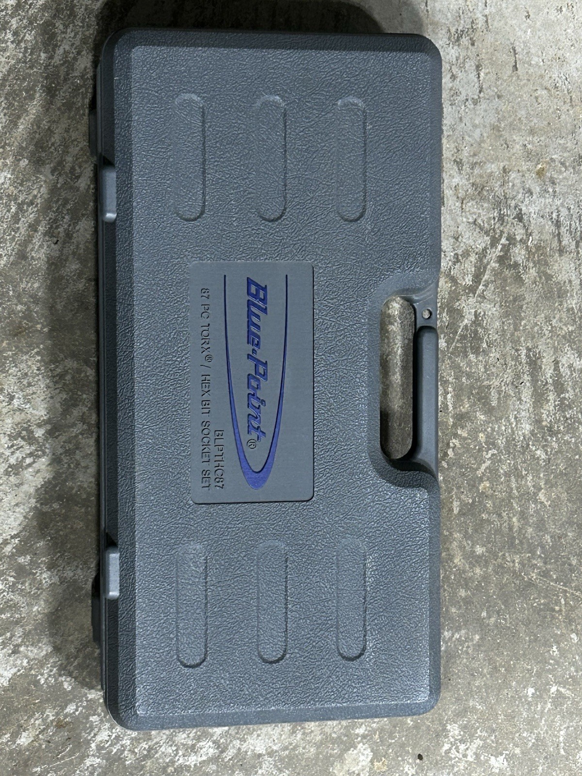 CASE ONLY “Brand New” Blue Point BLPTHC87 87 Piece Torx Hex Bit Socket Set
