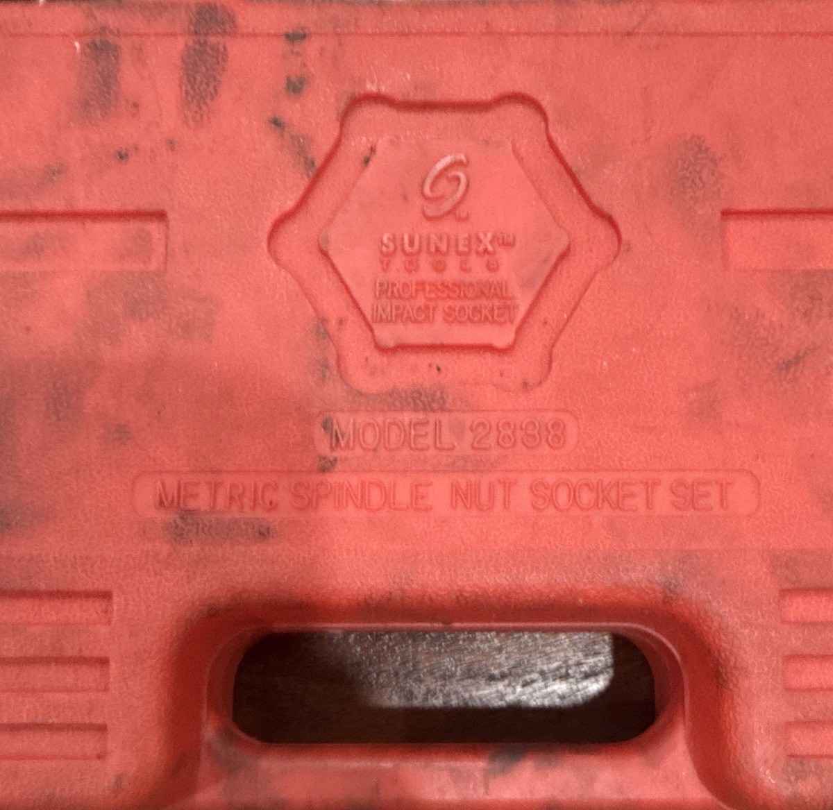Sunex 2838 1/2″ Drive 4pc Metric Deep Spindle Nut Impact Socket Set