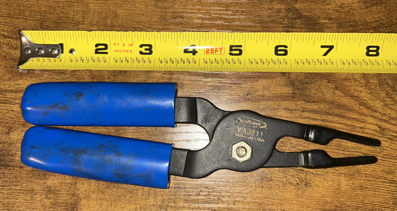 Blue-Point Relay Fuse Puller Pliers Blue Handles #YA9811 – Used