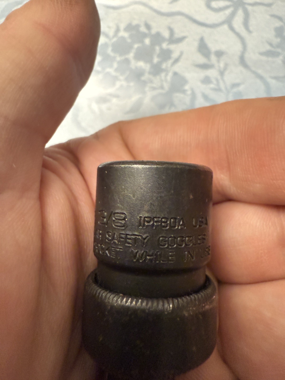 Snap on IPF80A 3/8″ Drive Lock Button Universal Joint Impact Socket Adapter USA
