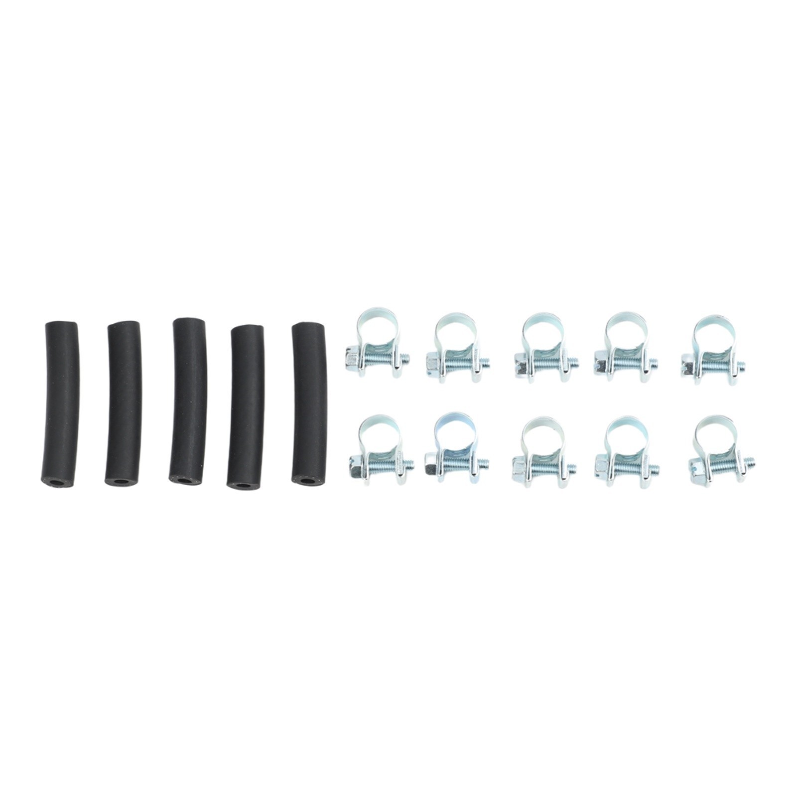 Complete Parking Heater Oil Pipe Repair Kit 4 Filters 4 Black Tubes and 8 Clips