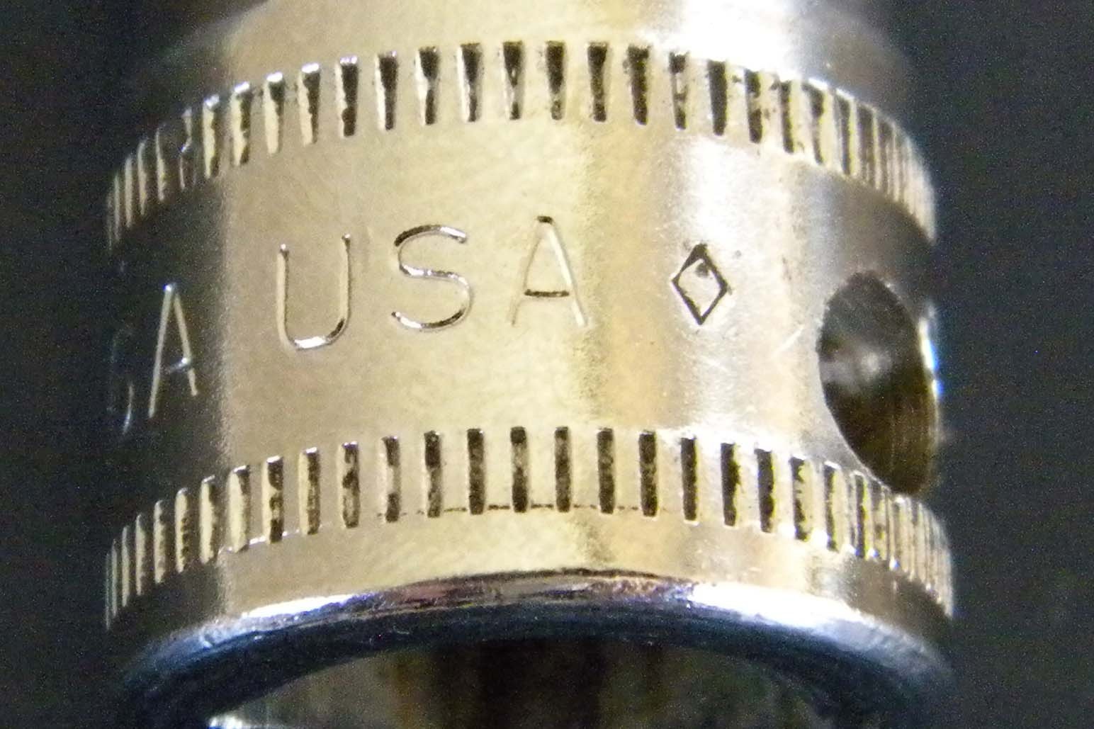 Vintage Snap-on FTSM6A 3/8″ DR 6mm Metric Triple Square Bit Socket, USA