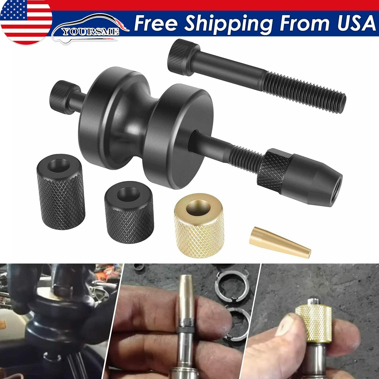 Injector Puller & Teflon Seal Installer Tool for BMW N14/ N18/ N54/ N63 Engine