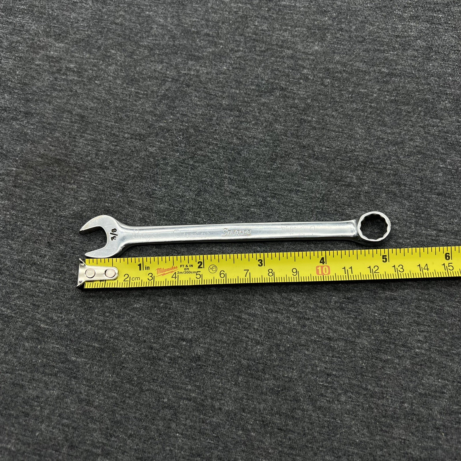 Snap On Tools 3/8” Combination Wrench 12 point OEX 120 Made In USA