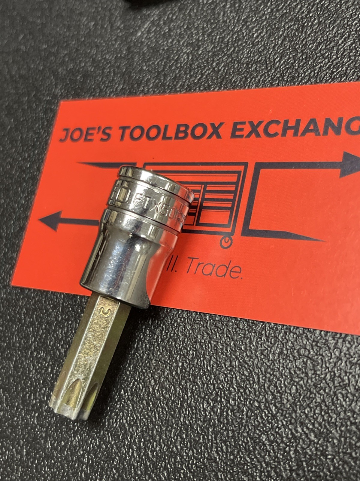 Snap On Tools T50 Torx Bit Driver Socket 3/8″ Drive FTX50E Made in USA