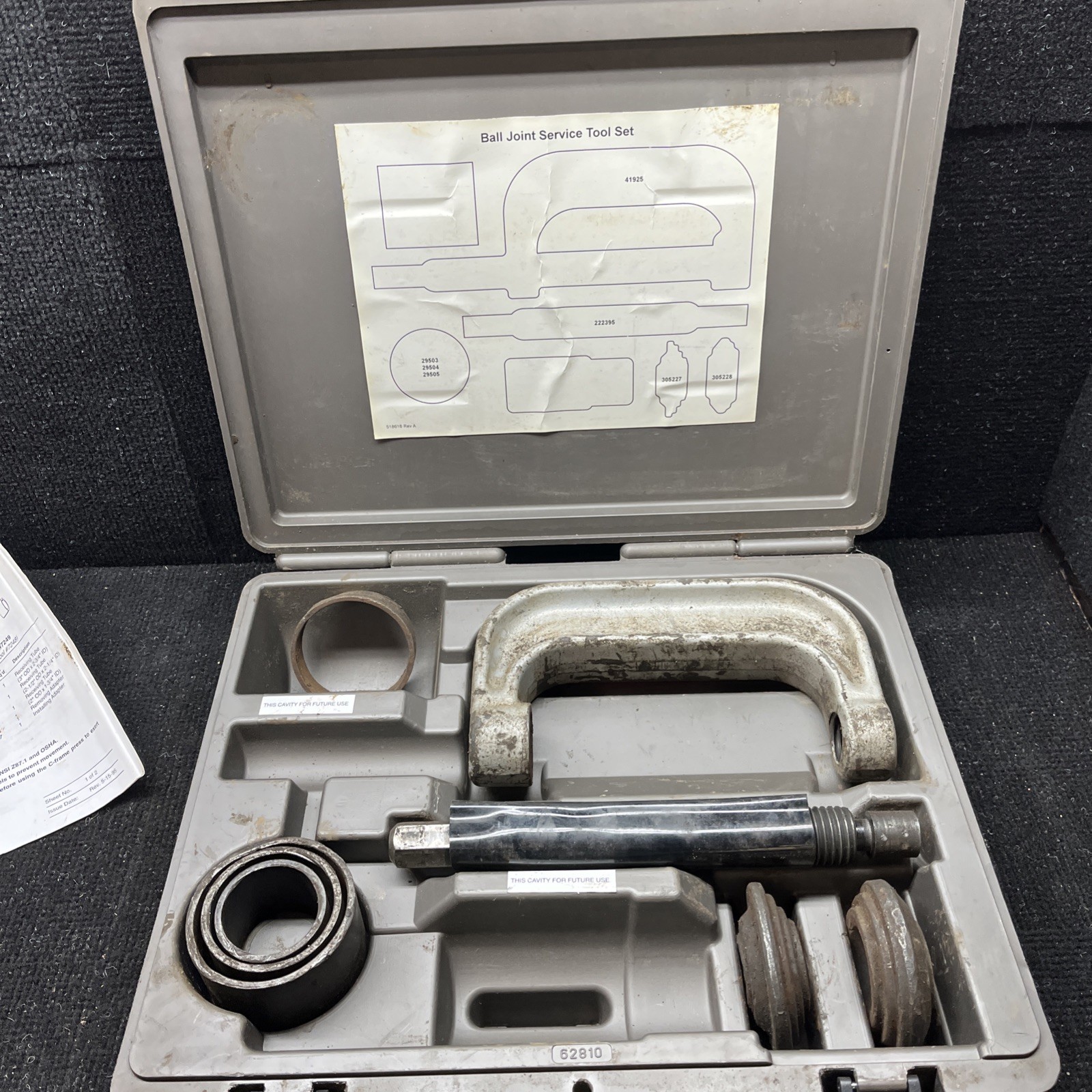 OTC 7249 Ball Joint Starter Service Kit 3-in-1 Service Kit