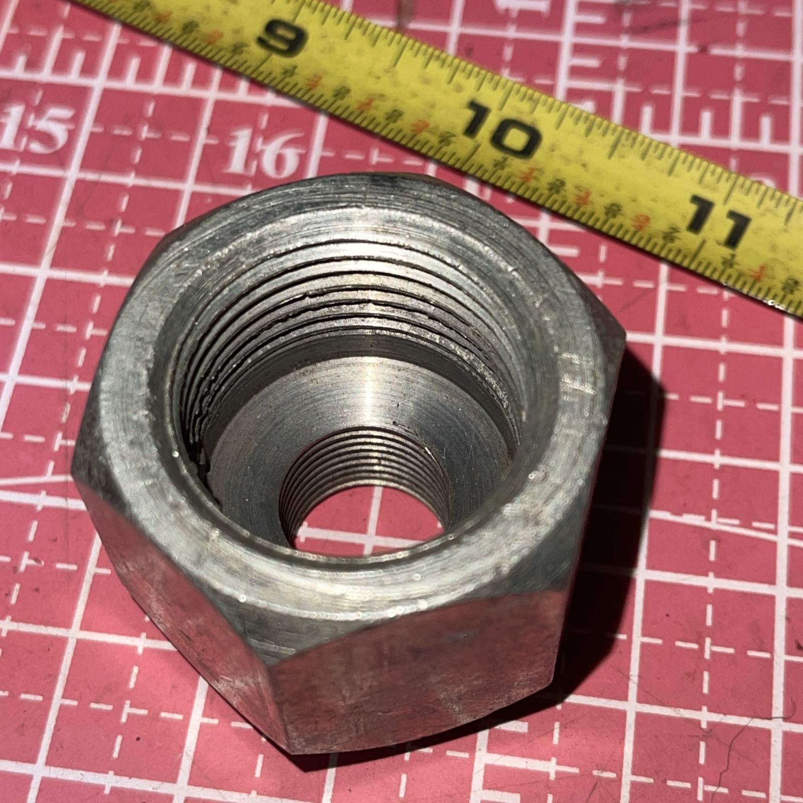 National USA 2743 Push Pull Adapter 1-1/8-12 Female To 5/8-18 Female Connect OTC