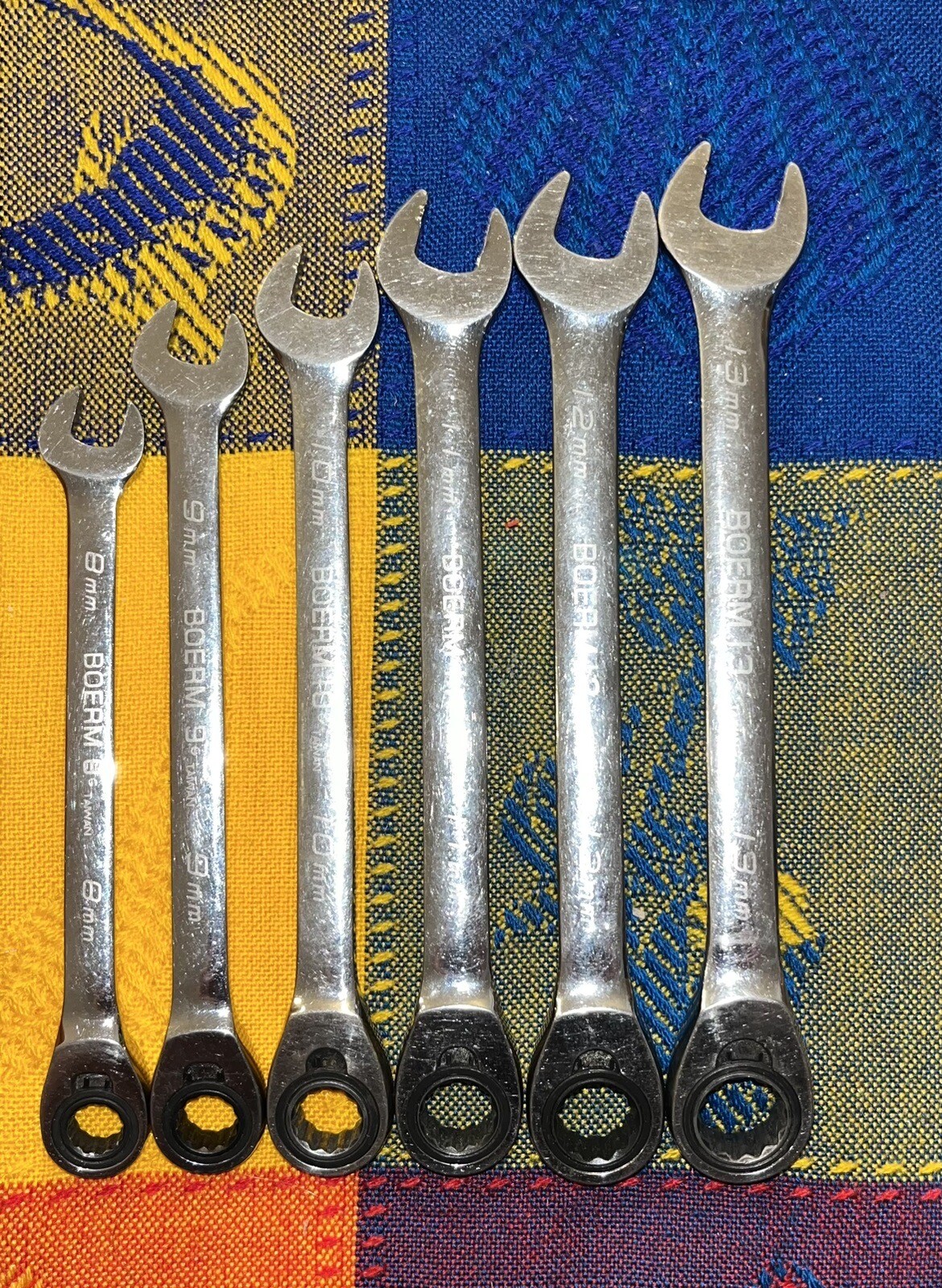 Blue Point Metric Combination Ratch Reversible Wrench Set BOERM712 14mm Missing