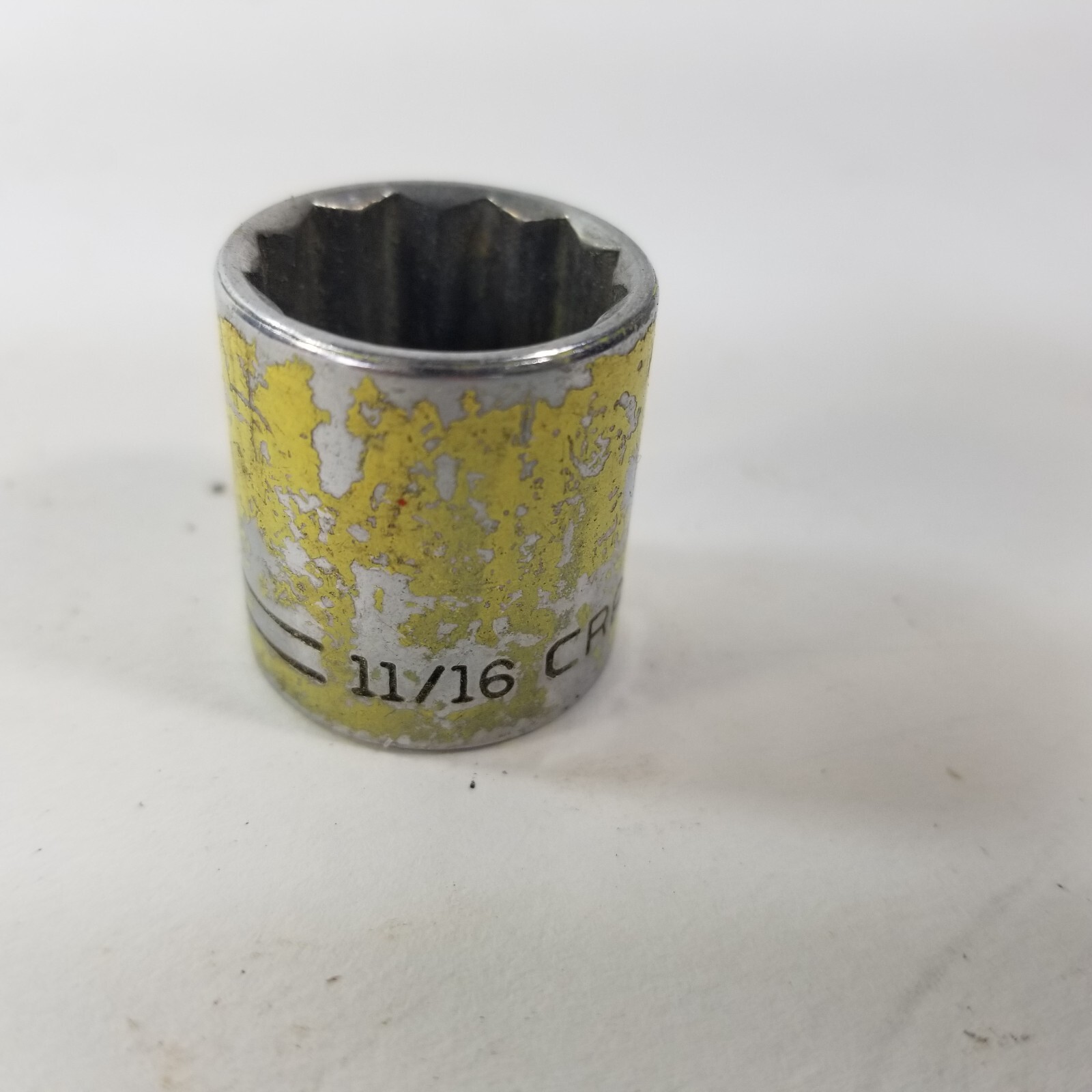Vintage Craftsman 3/8″ Drive 11/16″ Standard 12-Point Socket =V=
