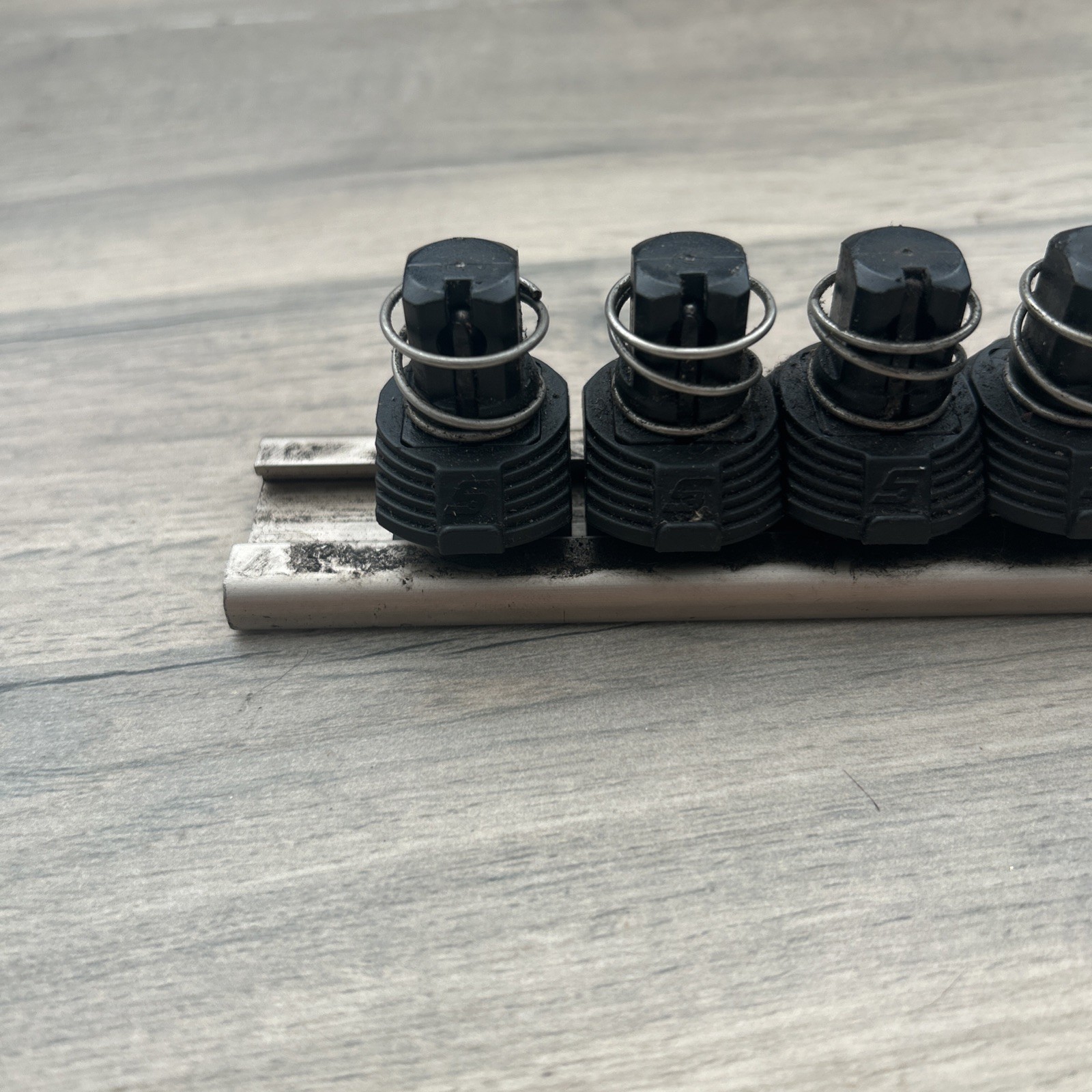 Snap-On 1/2 Quick Release Socket Rail Needs Refurb Read Description