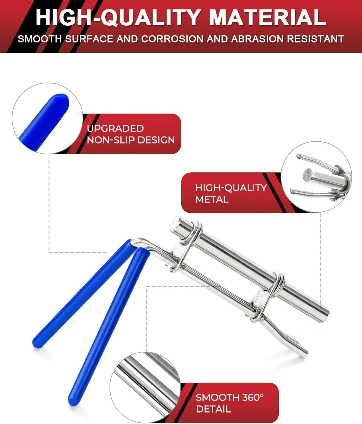 Professional 5-Piece Hydraulic Seal Installation Tool Kit for Efficient Repairs