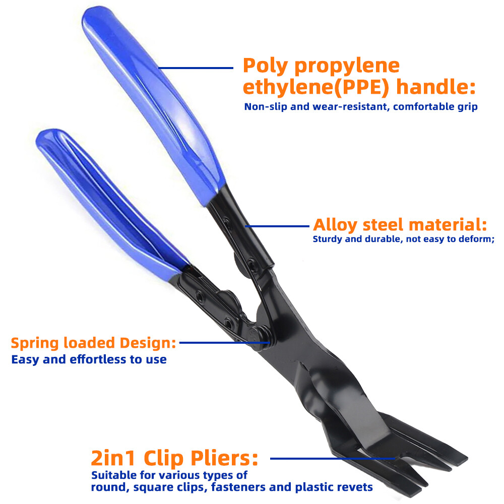 Fastener Car Trim Clip Upholstery Removal Tool Door Panel Fastener Pliers Puller