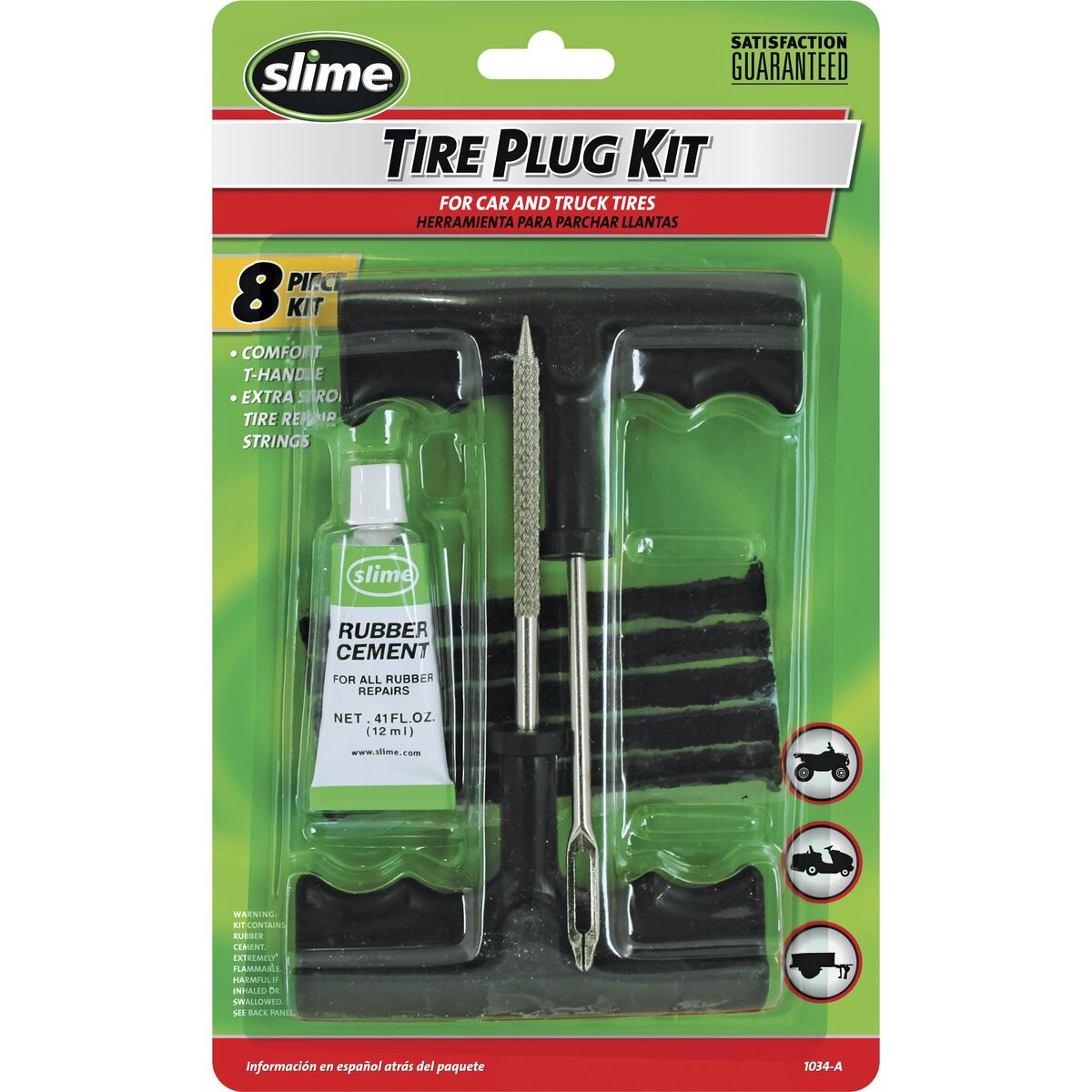 Slime Tire Plug Kit – 1034-A