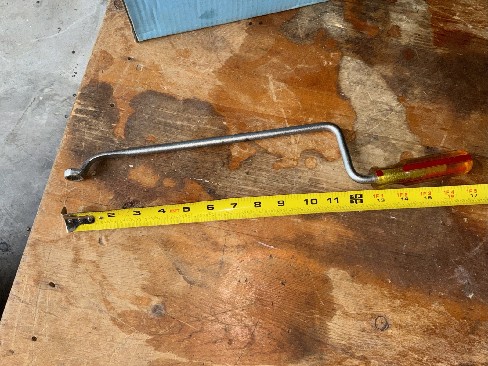 Tools 1/2” Fan Blade Clutch Obstruction Specialty Offset Wrench 17″