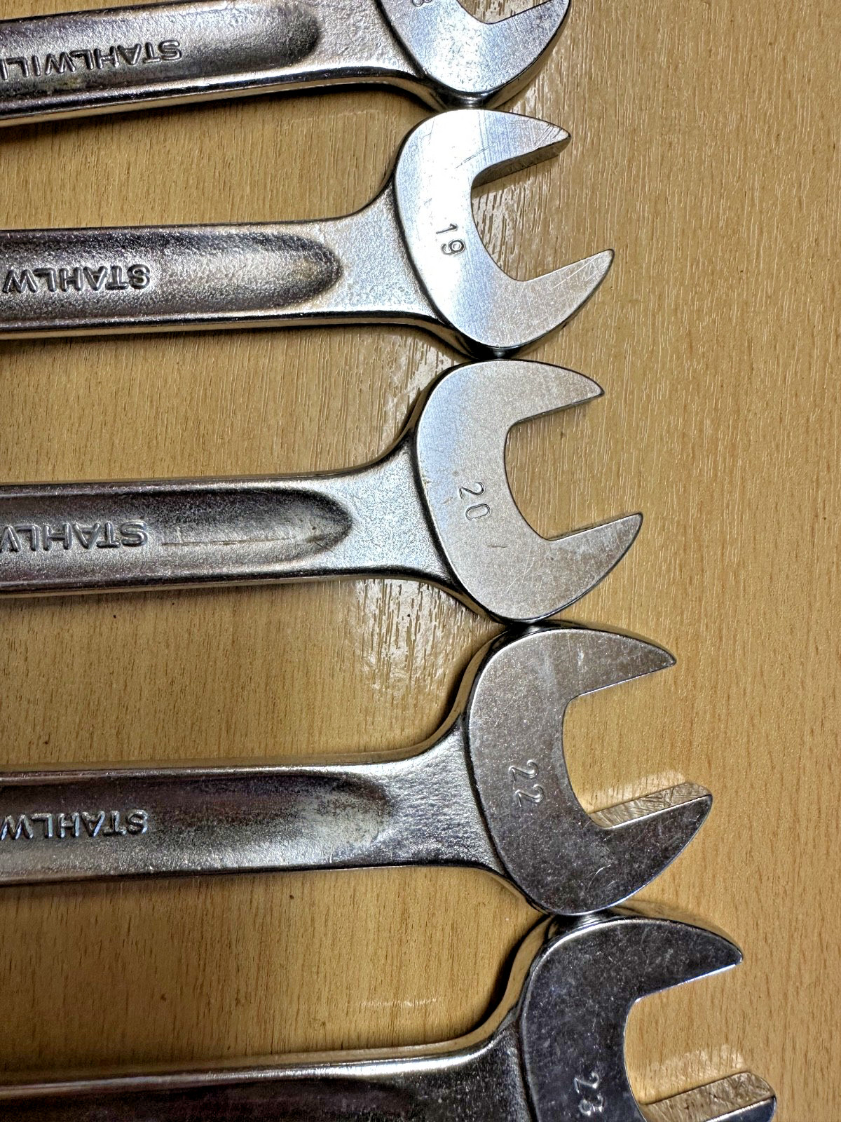 Stahlwille Open Box Spanner Set series 13 , 11 Piece, 16 -27mm