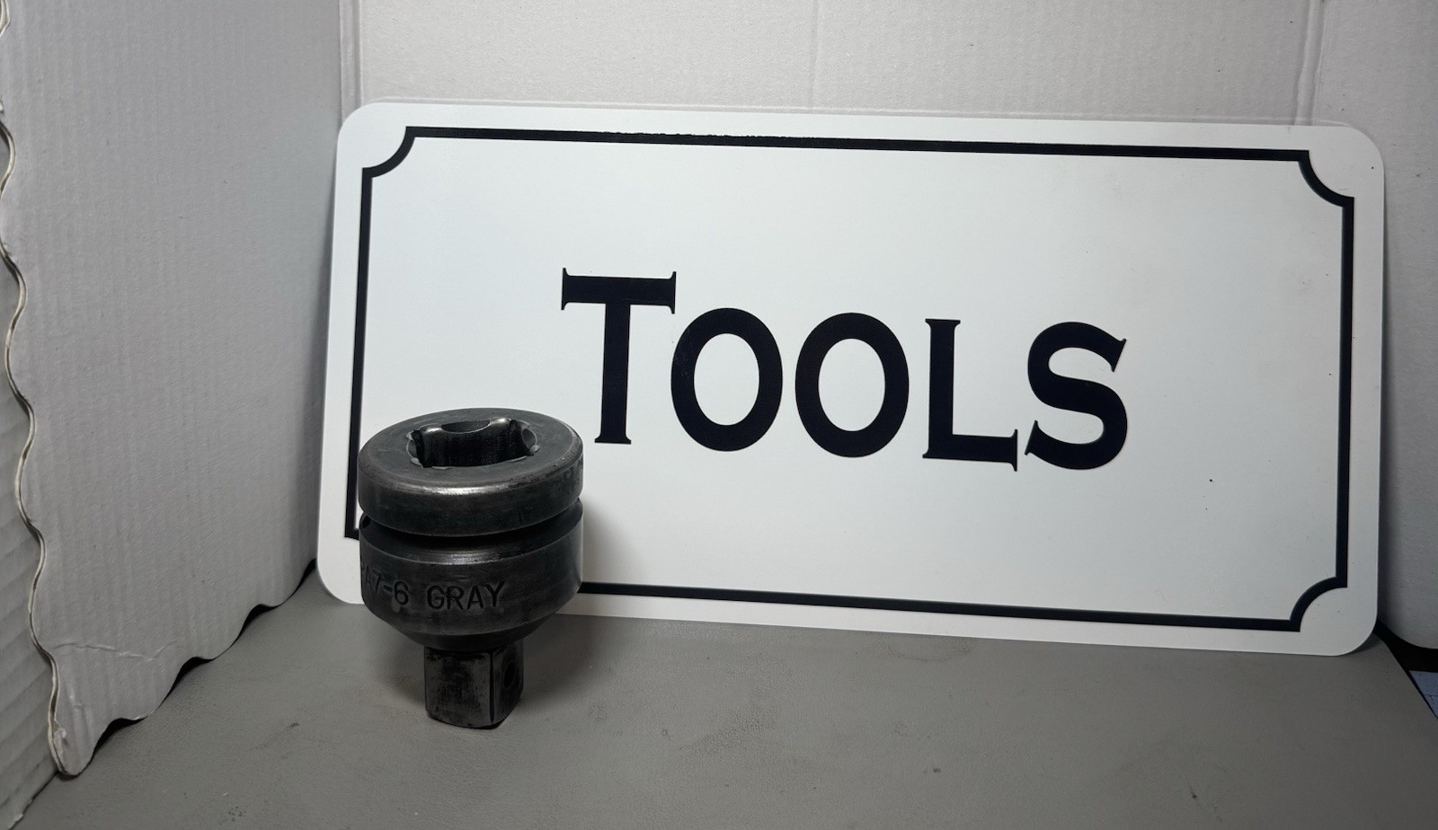 GRAY TOOLS PA7-6 1″ (F) X 3/4″ (M) IMPACT ADAPTER 1″ DRIVE PA76