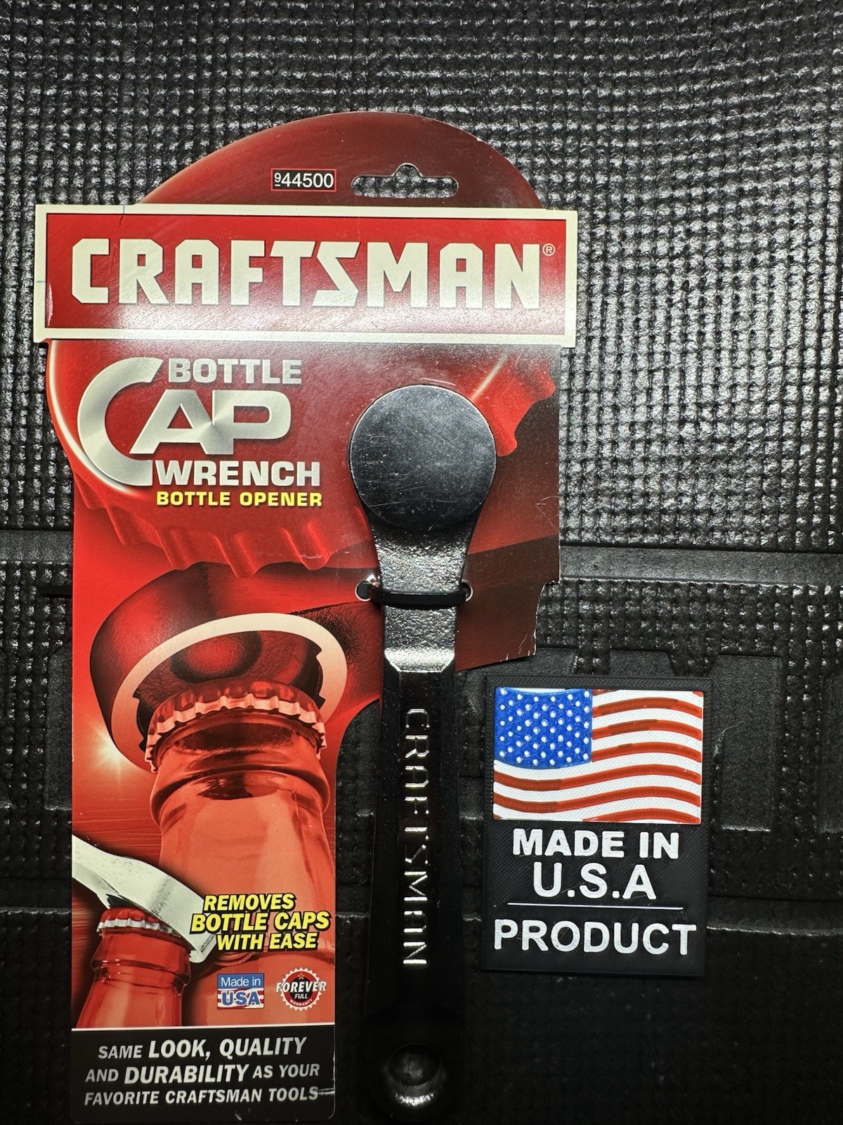 NOS 🔥 Sears Craftsman USA 🇺🇸 Bottle Cap Wrench Bottle Opener 44500 MINT*