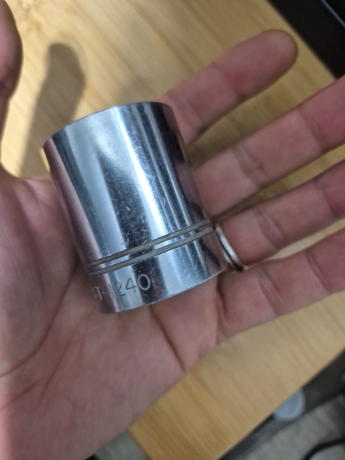 Vintage Williams ST-1240 USA 1-1/4″ 12-Point 1/2″ Drive Shallow Socket