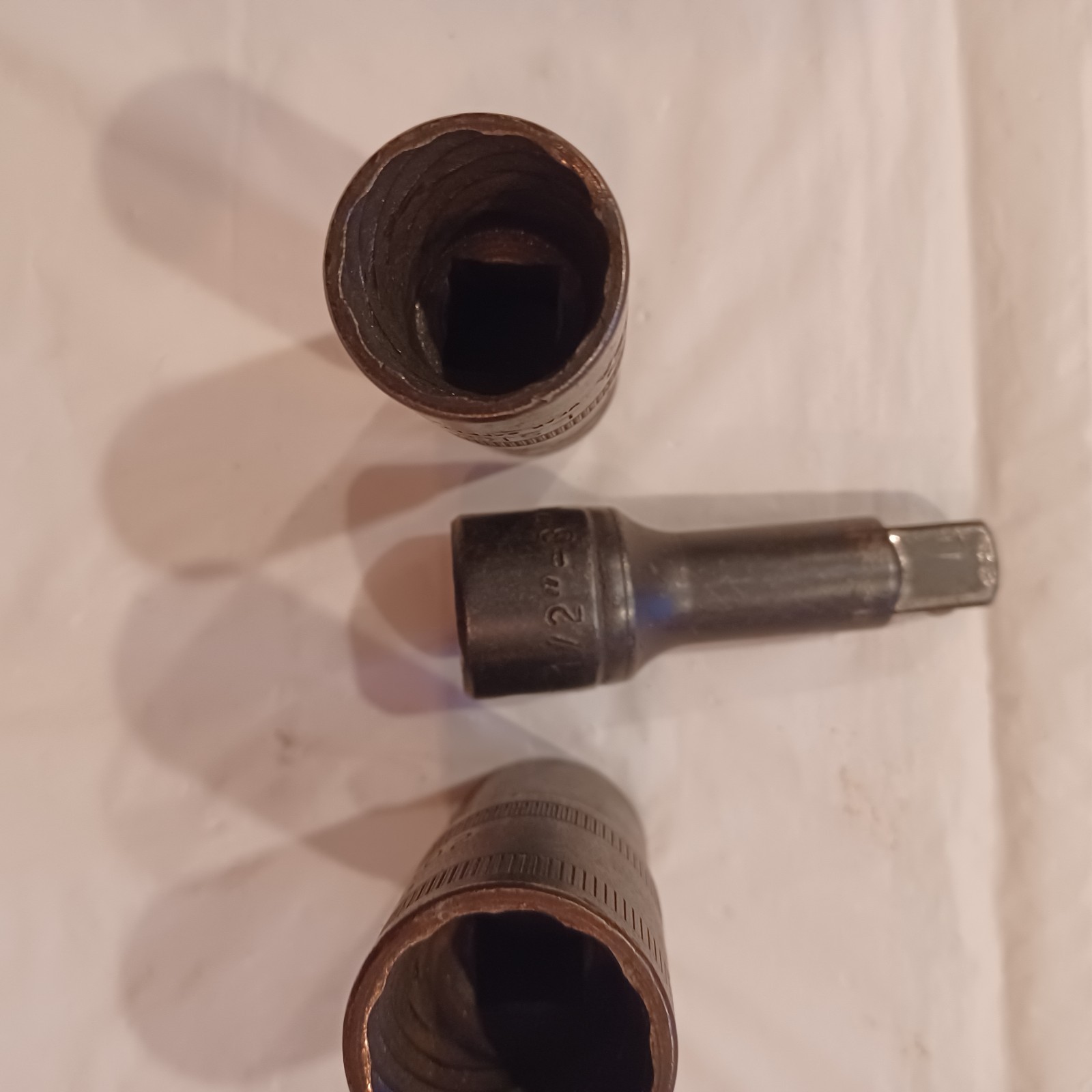 Blue-Point Made By SNAP-ON 1/2″ DRIVE 3PC LUG/LOCK FLIP TWIST SOCKET SET LSR2500