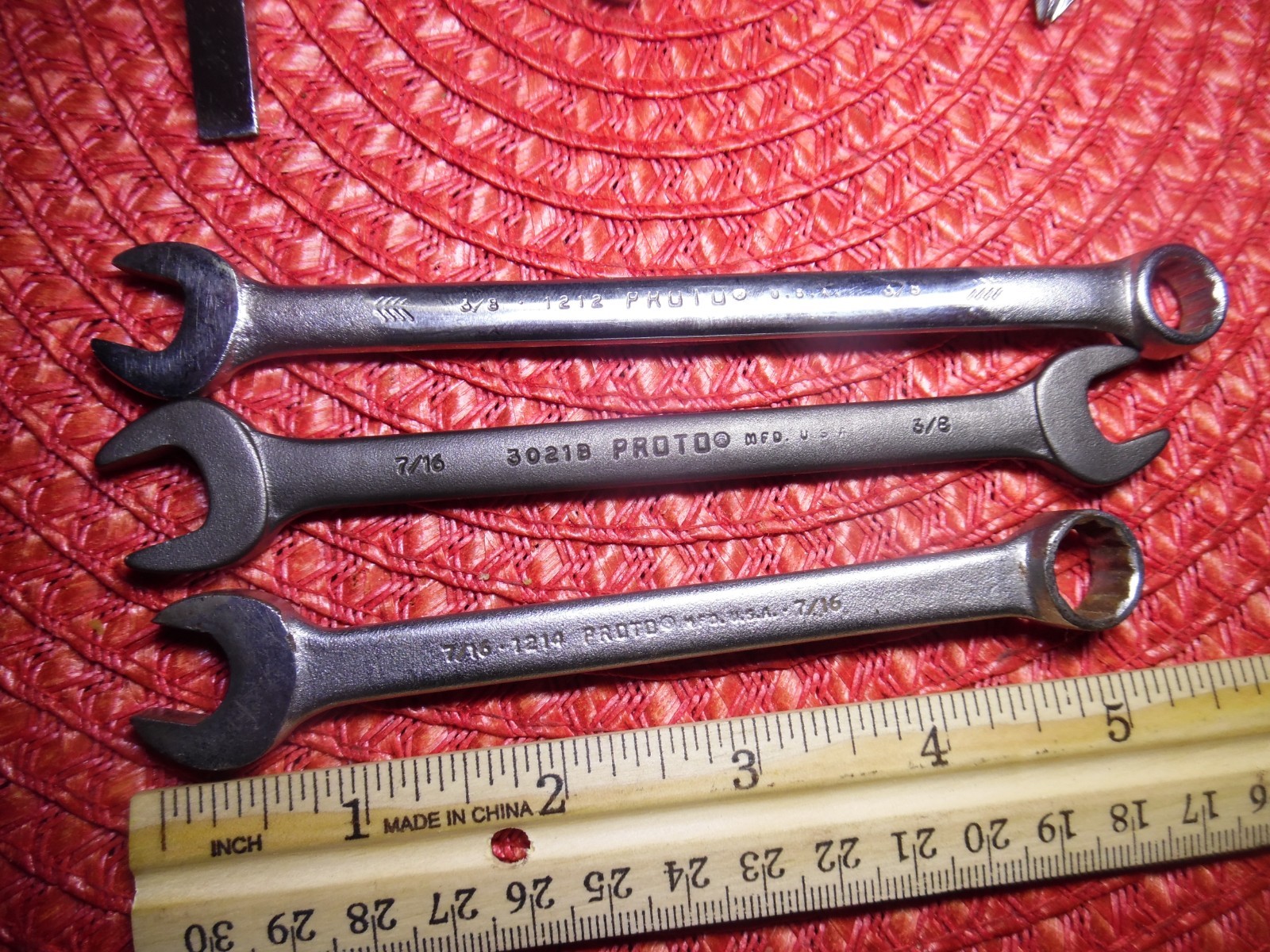 Proto 3/8 5240 Flat 1 2 3 Phillips Screwdrivers Socket 37 4990 Allen & Wrenches
