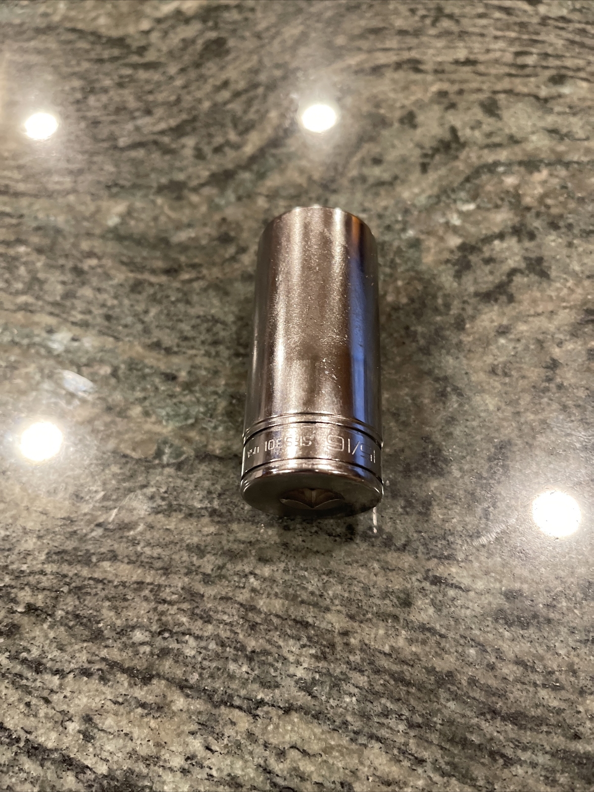 Snap-On sfs301 15/16″ sae 3/8″ drive deep 6 point chrome socket