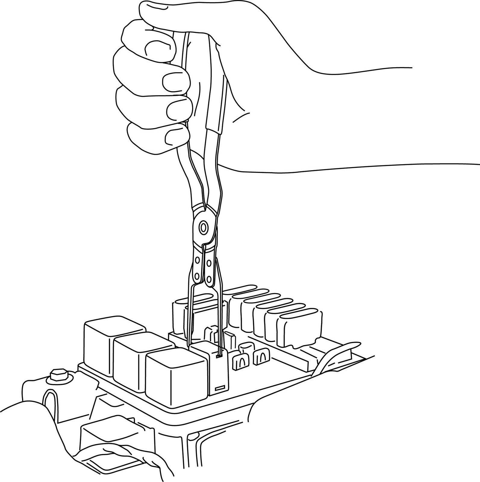 46950 Relay Puller Pliers