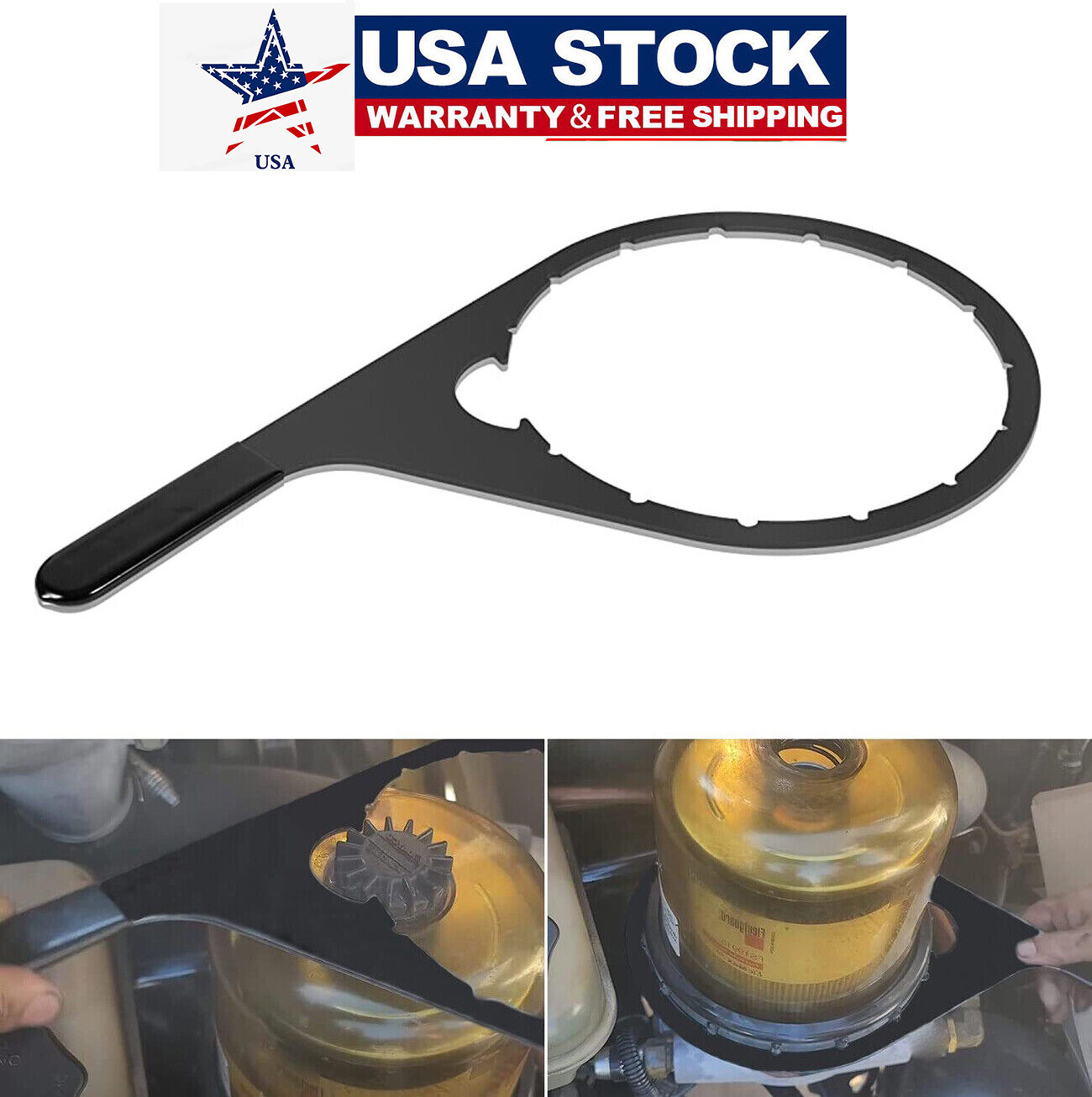 8″ 482017 Fuel Filter Collar Vent Cap Wrench For Davco Fuel Pro 482,483,485,487