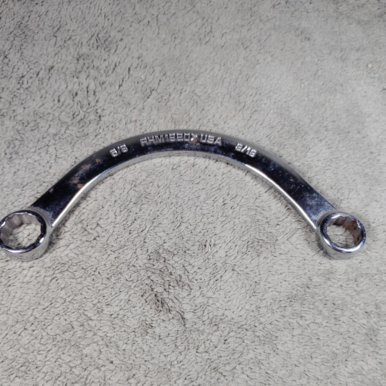Matco Tools Half Moon Wrench 5/8″ x 9/16″ 12 Point RHM1820 Chrome USA Made Tool