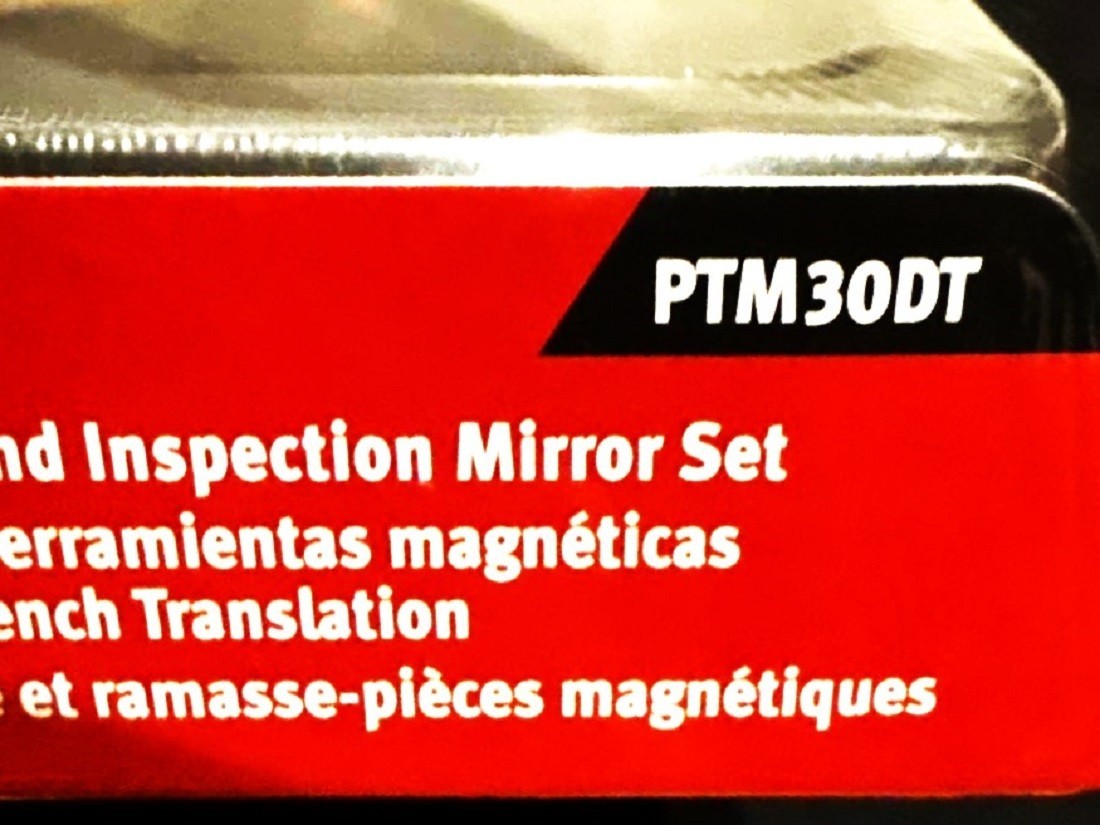 NEW Snap-on Tools PTM30DT 3pc *DARK TITANIUM* Magnetic Pick-up Tool & Mirror Set
