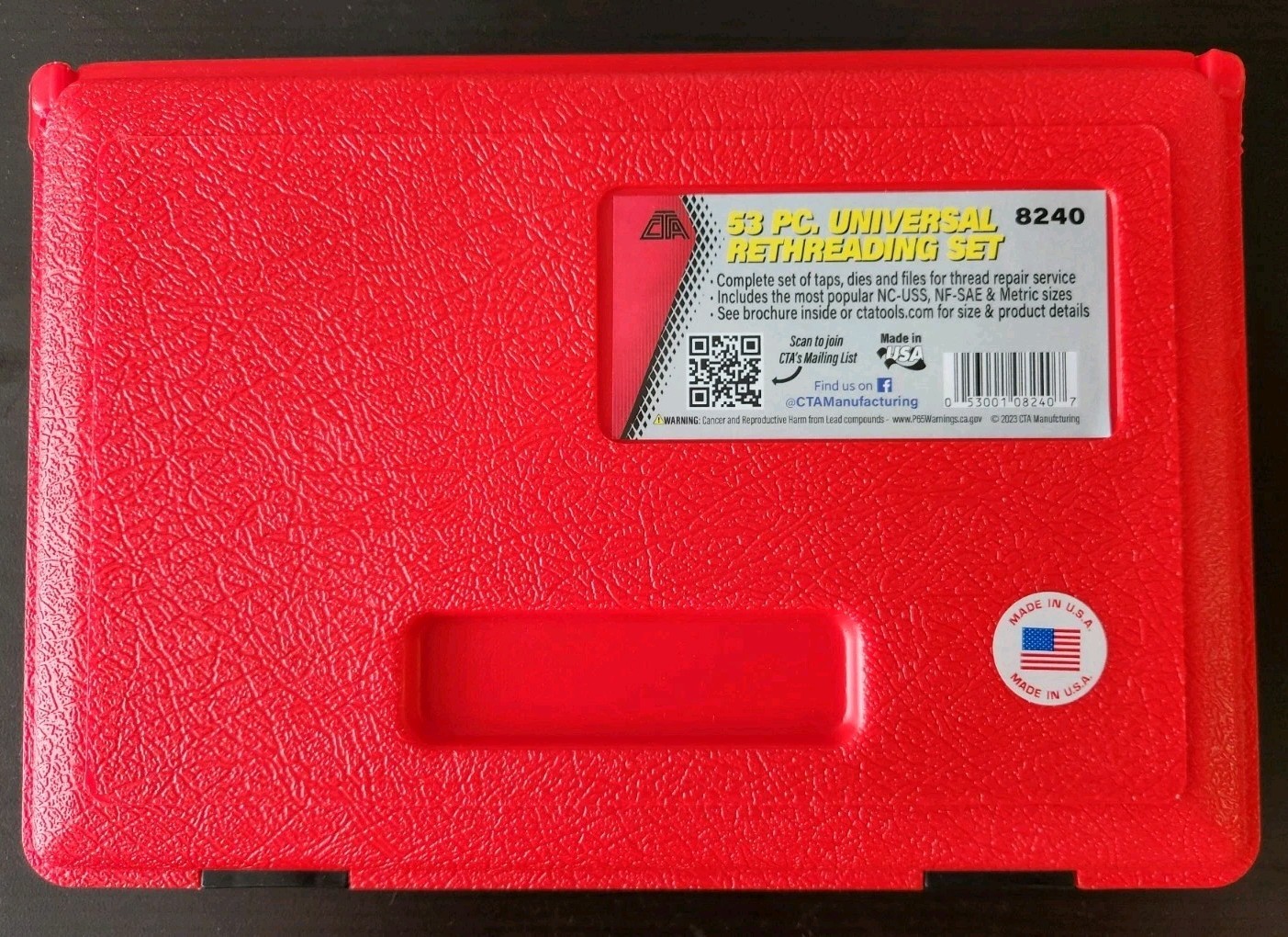 CTA 8240 – 53 PC. Master Rethreading Set