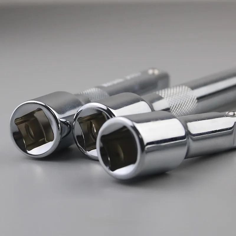 Socket Extension Bar 1/4 3/8 1/2 Drive Ratchet Wrench 50-250mm