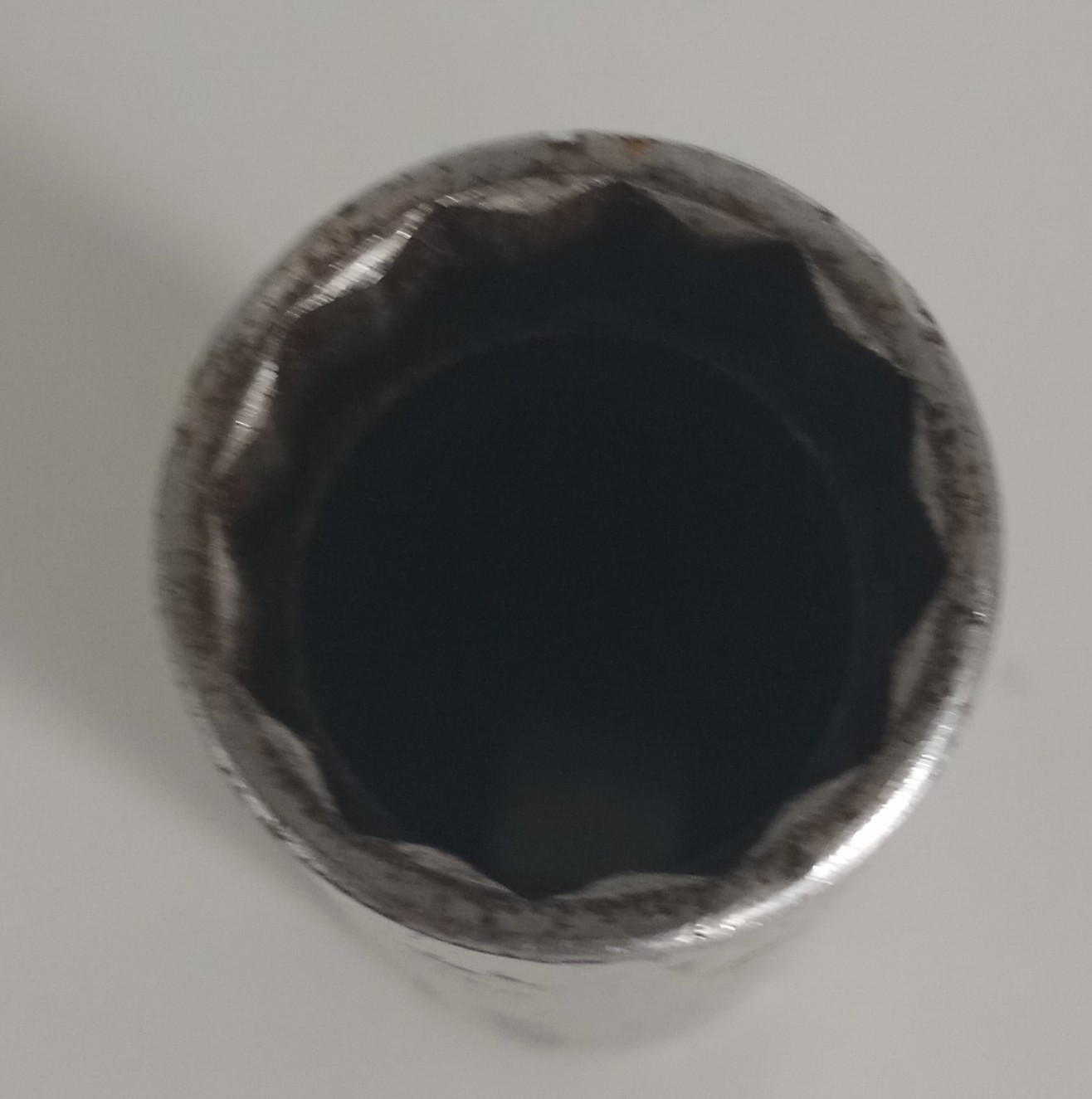 Vintage Snap-On SF-241 3/4″ Chrome Deep Socket 12 Point 3/8″ Drive, Made In USA