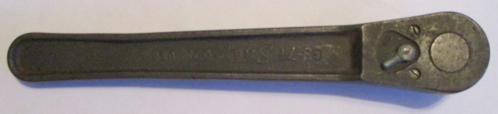 SNAP-ON RARE US GOV’T 1945 G S-71 RATCHET N 1/2″ DRIVE SNAP ON