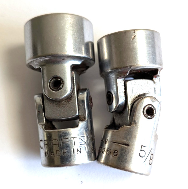 Craftsman USA Swivel Sockets 5/8″ & 11/16″ Lot of 2