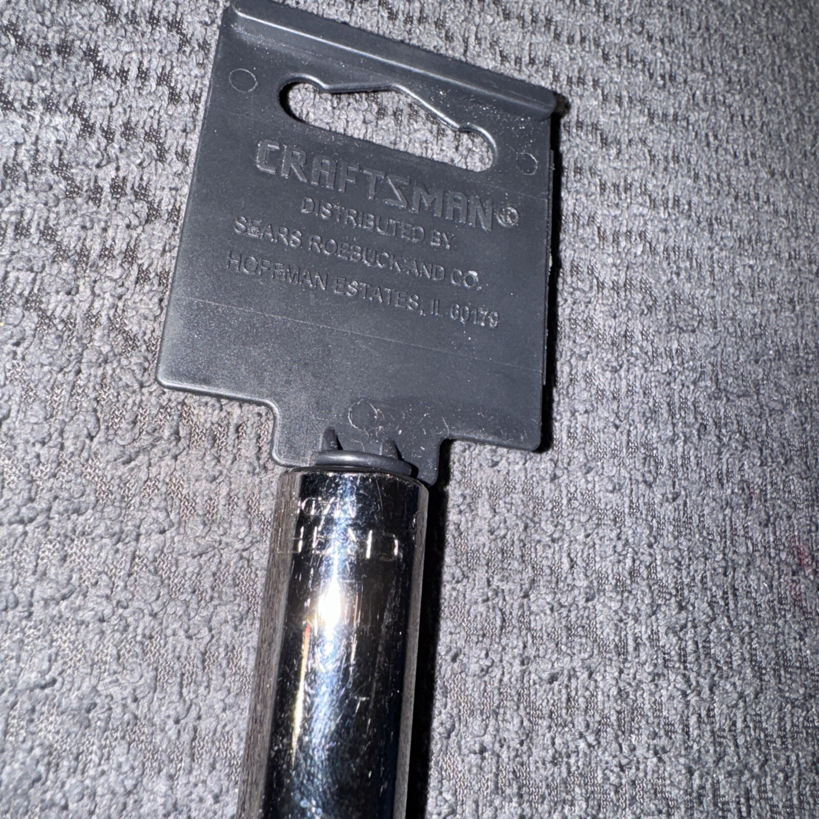 Craftsman 3/8″ Drive 3/8″ 6 Pt Deep Socket SAE Easy Read 45835 USA NOS