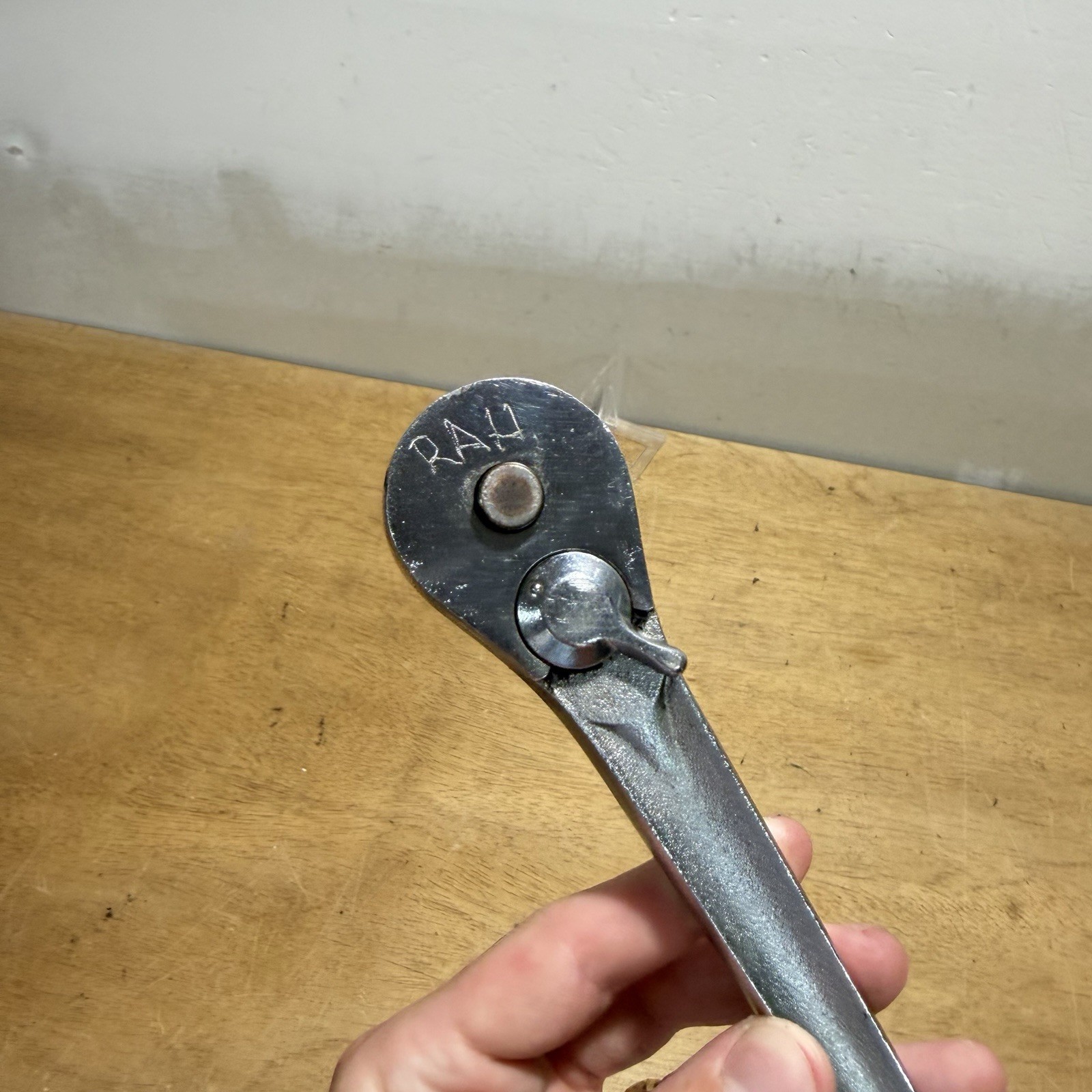Craftsman Ratchet 1/2″ Drive USA -V- 44985 Wrench USA Made Quick Release