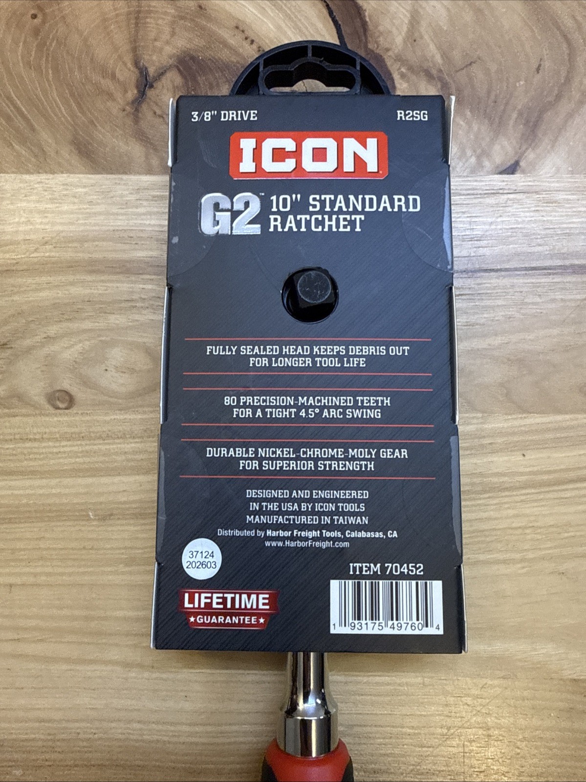 Icon G2 Ratchets 3/8 Drive 10” Standard R2SG , 3/8 Drive R2LKG 14” Flex Head